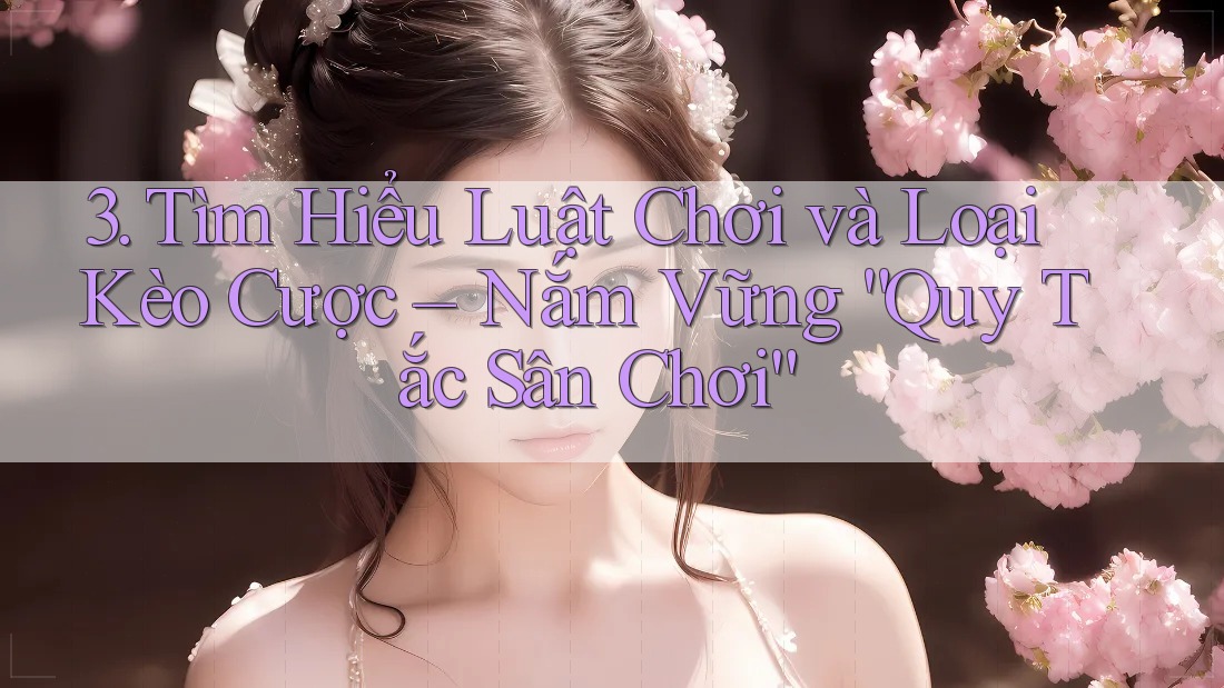 3. Tìm Hiểu Luật Chơi và Loại Kèo Cược – Nắm Vững “Quy Tắc Sân Chơi”