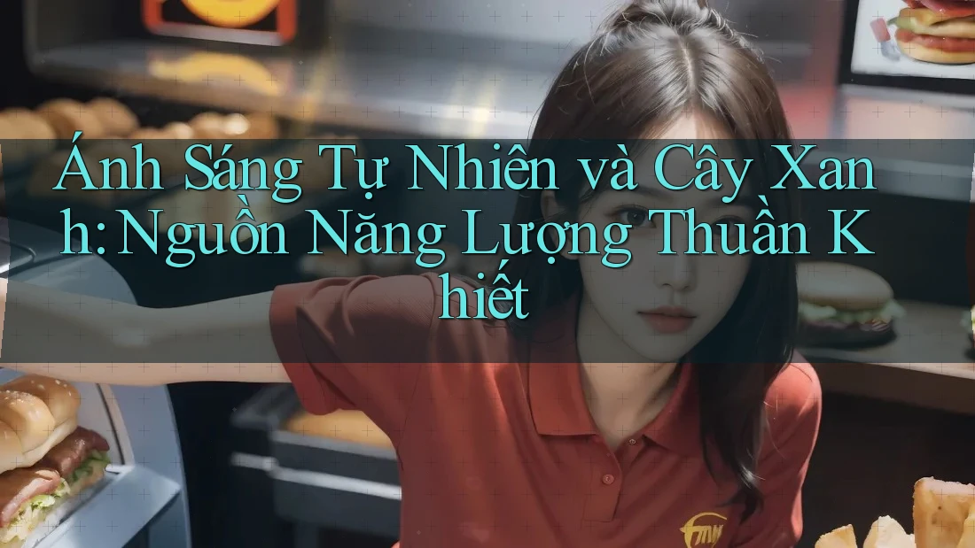 Ánh Sáng Tự Nhiên và Cây Xanh: Nguồn Năng Lượng Thuần Khiết
