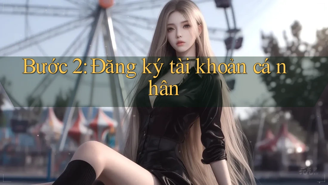 Bước 2: Đăng Ký Tài Khoản Cá Nhân