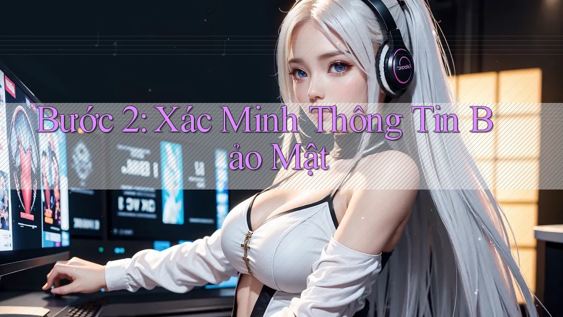 Bước 2: Xác Minh Thông Tin Bảo Mật Bước 2: Xác Minh Thông Tin Bảo Mật