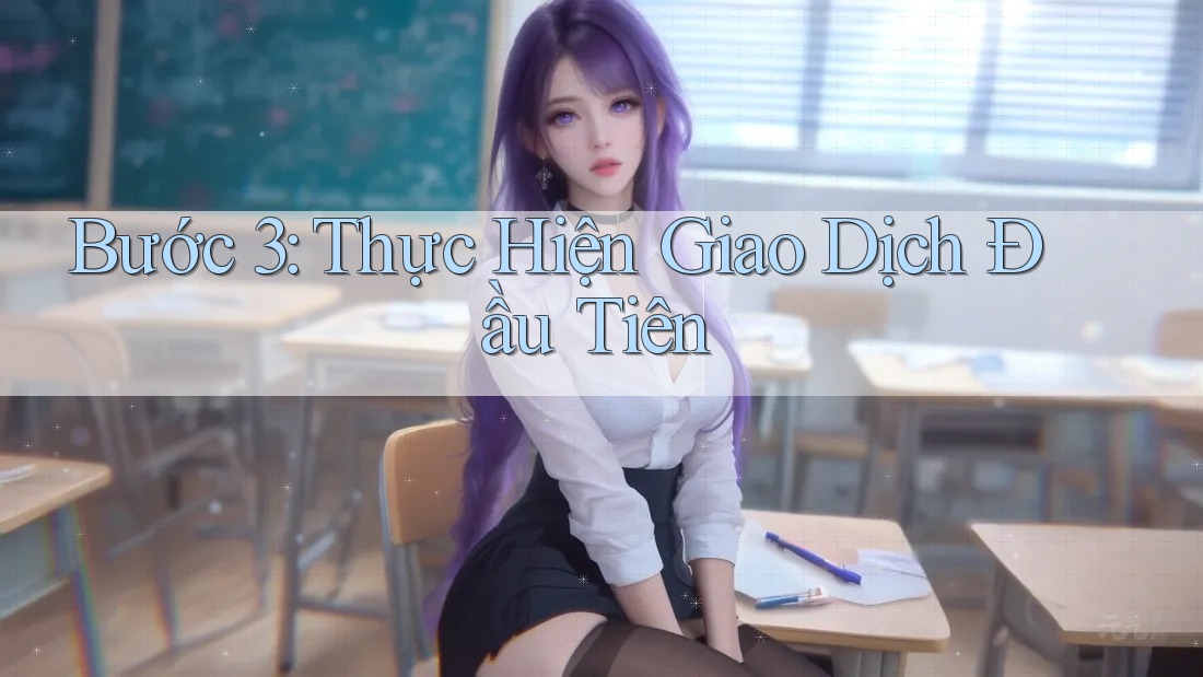 Bước 3: Thực Hiện Giao Dịch Đầu Tiên Bước 3: Thực Hiện Giao Dịch Đầu Tiên