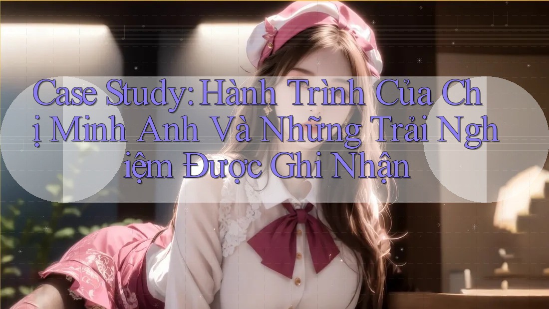 Case Study: Hành Trình Của Chị Minh Anh Và Những Trải Nghiệm Được Ghi Nhận Case Study: Hành Trình Của Chị Minh Anh Và Những Trải Nghiệm Được Ghi Nhận