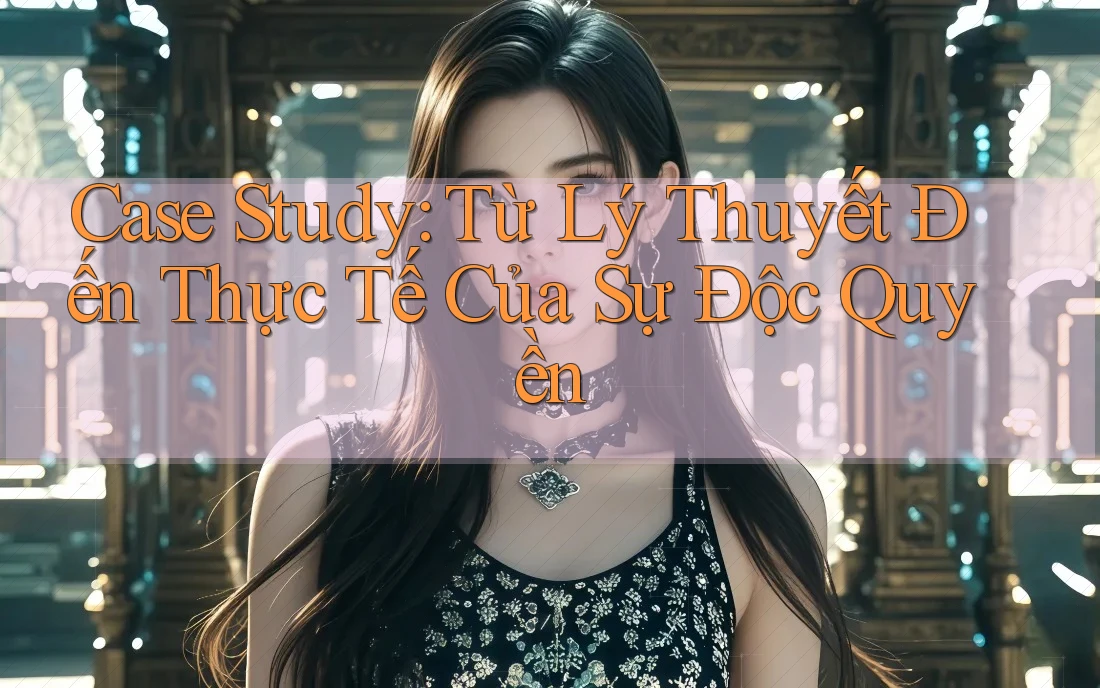 Case Study: Từ Lý Thuyết Đến Thực Tế Của Sự Độc Quyền