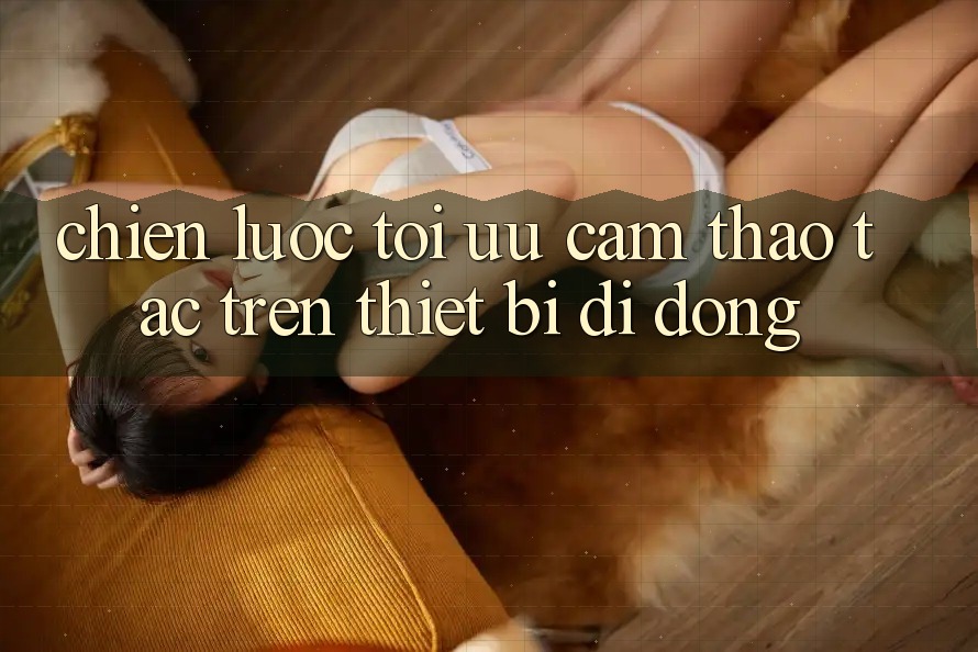 Chiến lược Tối Ưu Cảm thao tác Trên Thiết Bị Di Động Chiến lược Tối Ưu Cảm thao tác Trên Thiết Bị Di Động