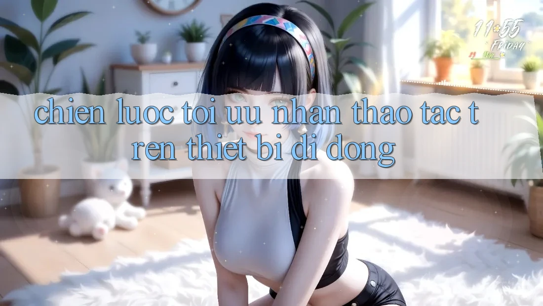 Chiến Lược Tối Ưu Nhận thao tác Trên Thiết Bị Di Động Chiến Lược Tối Ưu Nhận thao tác Trên Thiết Bị Di Động