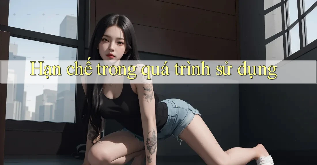 Hạn chế trong quá trình sử dụng Hạn chế trong quá trình sử dụng