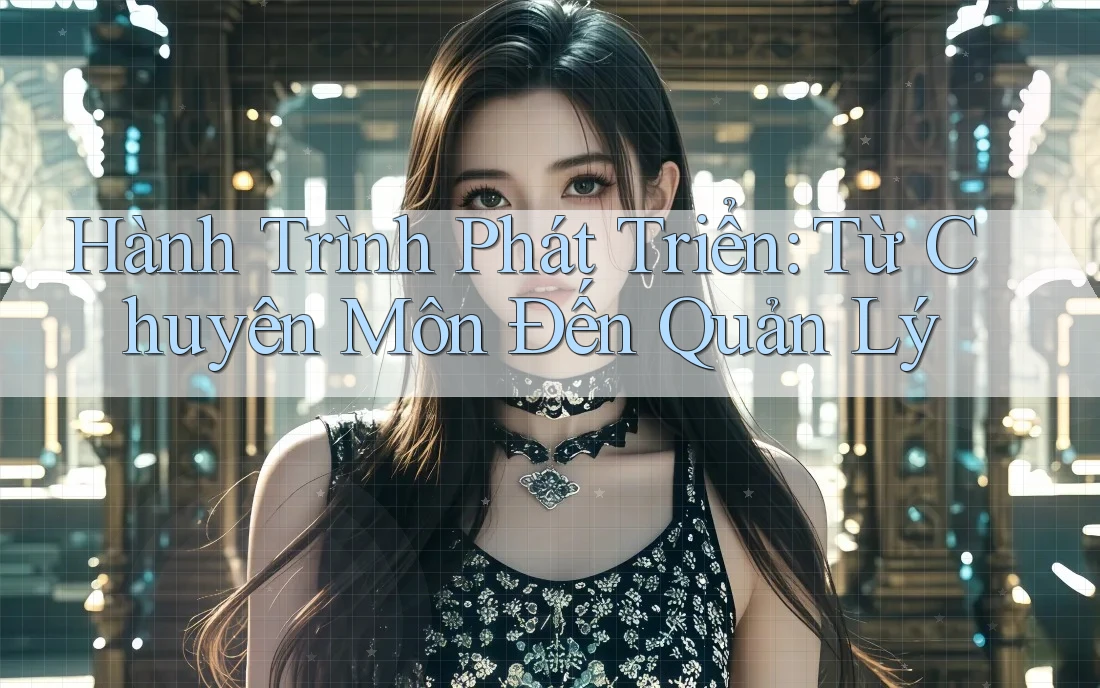 Hành Trình Phát Triển: Từ Chuyên Môn Đến Quản Lý Hành Trình Phát Triển: Từ Chuyên Môn Đến Quản Lý