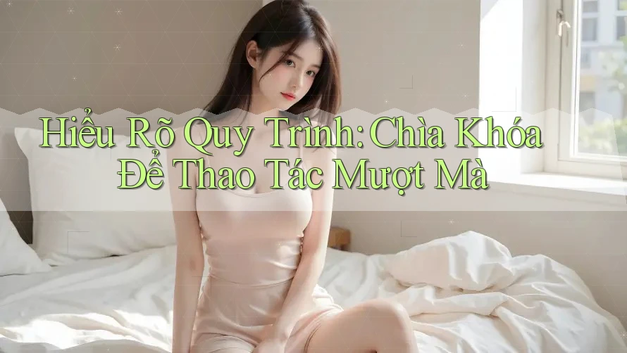 Hiểu Rõ Quy Trình: Chìa Khóa Để Thao Tác Mượt Mà Hiểu Rõ Quy Trình: Chìa Khóa Để Thao Tác Mượt Mà