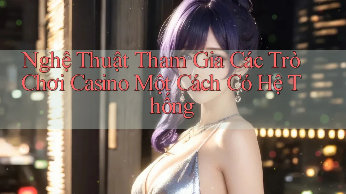 Nghệ Thuật Tham Gia Các Trò Chơi Casino Một Cách Có Hệ Thống Nghệ Thuật Tham Gia Các Trò Chơi Casino Một Cách Có Hệ Thống