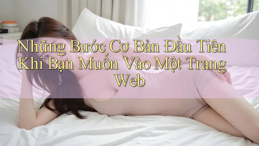Những Bước Cơ Bản Đầu Tiên Khi Bạn Muốn Vào Một Trang Web Những Bước Cơ Bản Đầu Tiên Khi Bạn Muốn Vào Một Trang Web