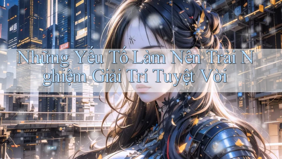 Những Yếu Tố Làm Nên Trải Nghiệm Giải Trí Tuyệt Vời Những Yếu Tố Làm Nên Trải Nghiệm Giải Trí Tuyệt Vời
