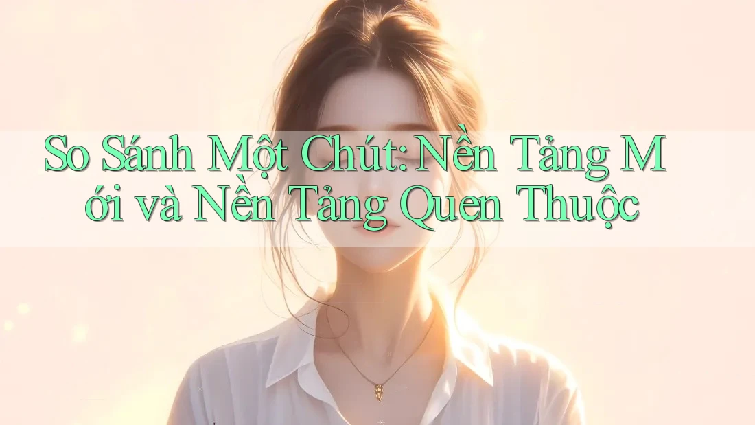 So Sánh Một Chút: Nền Tảng Mới và Nền Tảng Quen Thuộc So Sánh Một Chút: Nền Tảng Mới và Nền Tảng Quen Thuộc