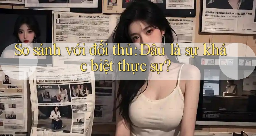 So sánh với đối thủ: Đâu là sự khác biệt thực sự?