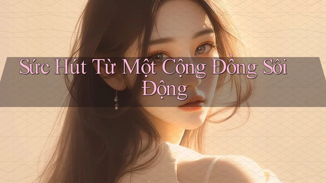 Sức Hút Từ Một Cộng Đồng Sôi Động Sức Hút Từ Một Cộng Đồng Sôi Động