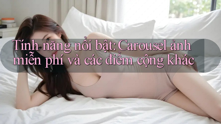 Tính năng nổi bật: Carousel ảnh miễn phí và các điểm cộng khác