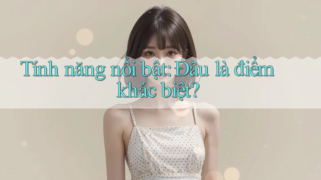 Tính năng nổi bật - đâu là điểm khác biệt? Tính năng nổi bật - đâu là điểm khác biệt?