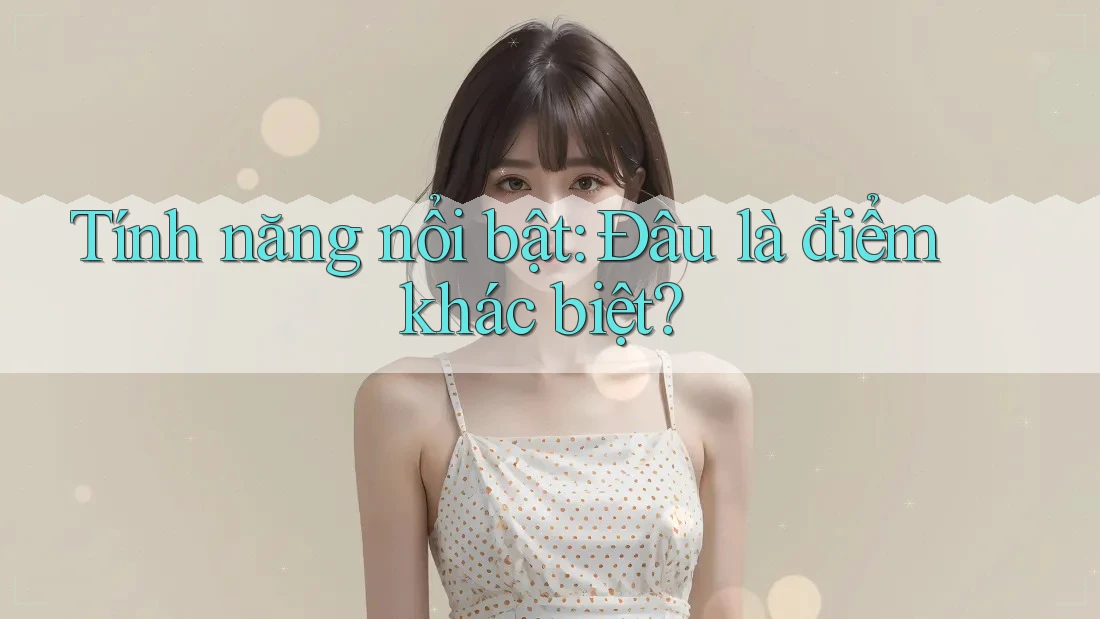 Tính năng nổi bật - đâu là điểm khác biệt? Tính năng nổi bật - đâu là điểm khác biệt?
