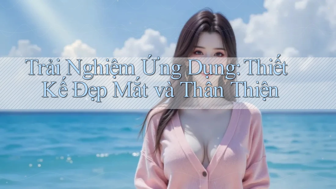 Trải Nghiệm Ứng Dụng: Thiết Kế Đẹp Mắt và Thân Thiện Trải Nghiệm Ứng Dụng: Thiết Kế Đẹp Mắt và Thân Thiện